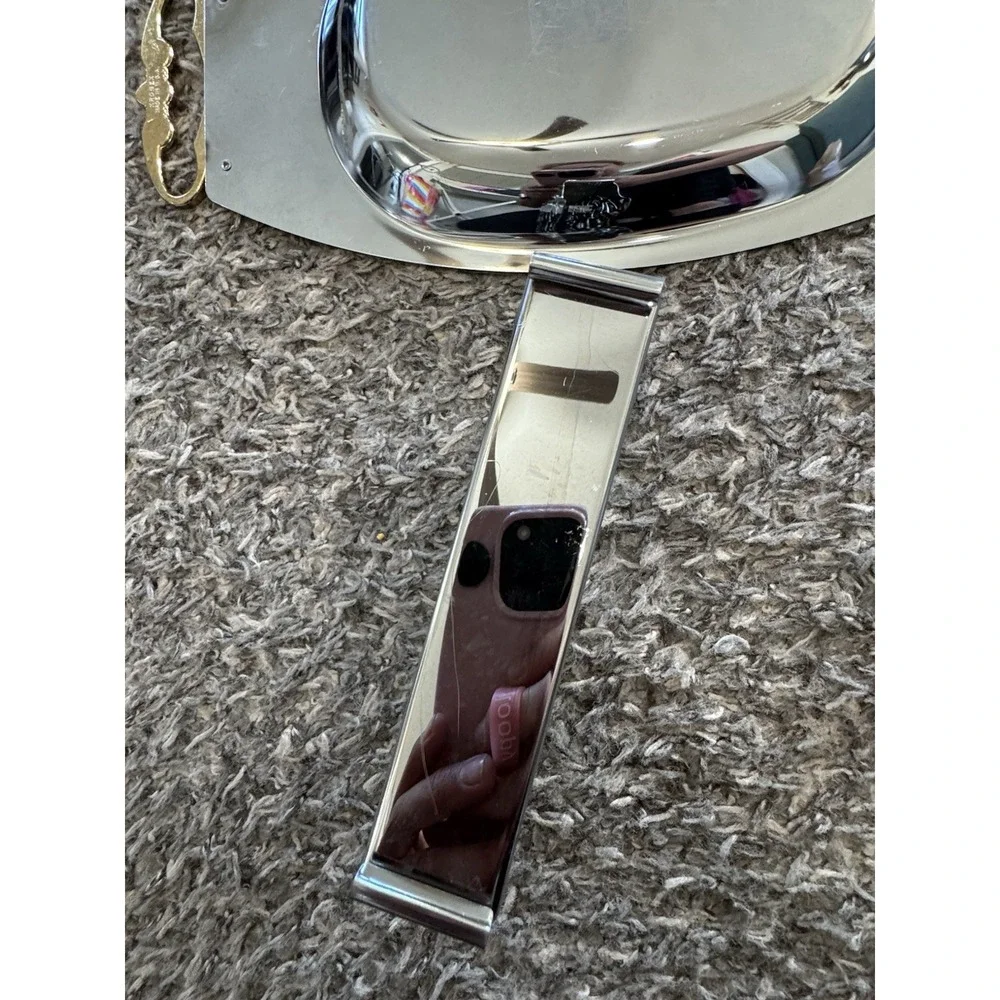 Vintage Kromex Tray USA, 12in L‎ X 7in W 1960s Shelton Ware Napkin Holder